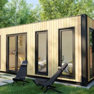 V4″ 6x2m Container-Gartenhaus